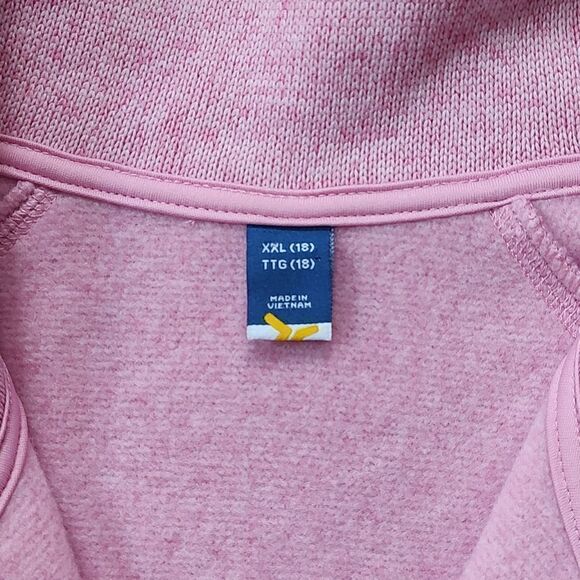 Old Navy New With Tag Size XXL Loose Quarter-Zip Sweater-Knit Pullover for Girls - Picture 10 of 12